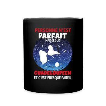 Le Guadeloupéen Parfait Existe - Mug uni - noir - Devant