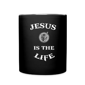 Jésus Religion Dieu Christianisme Sainte Parole - Mug uni - noir - Devant