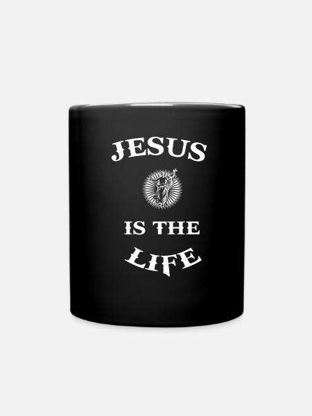 Jésus Religion Dieu Christianisme Sainte Parole - Mug uni - noir