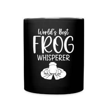 Weltbester Froschflüsterer-experte Für - Tasse einfarbig - Schwarz - Vorne