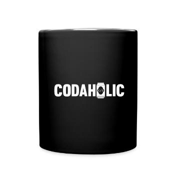 Programmierer Coder Software Entwickler - Tasse einfarbig - Schwarz - Vorne