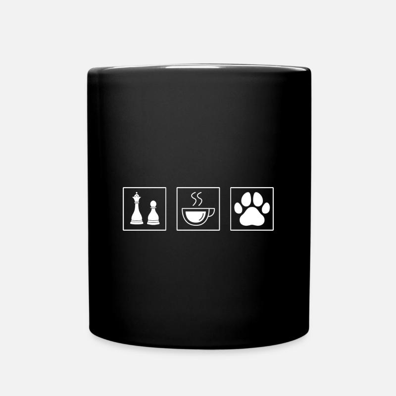 Joueur d’échecs Échecs - Mug uni - noir