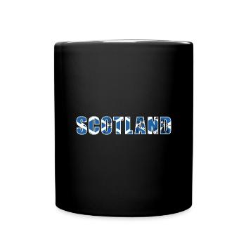 Scotland Rugby - Full Colour Mug - black - Front