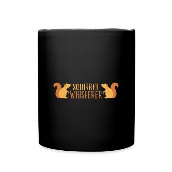 Écureuil - Mug uni - noir - Devant