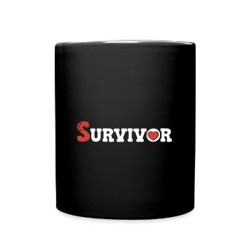 Heart Attack Heart Surgery Surgery Hospital - Full Colour Mug - black - Front