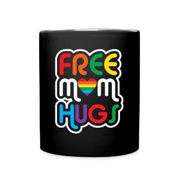 Gay Pride Schwul Lesbisch LGBT LGBTQ Geschenk - Tasse einfarbig - Schwarz - Vorne