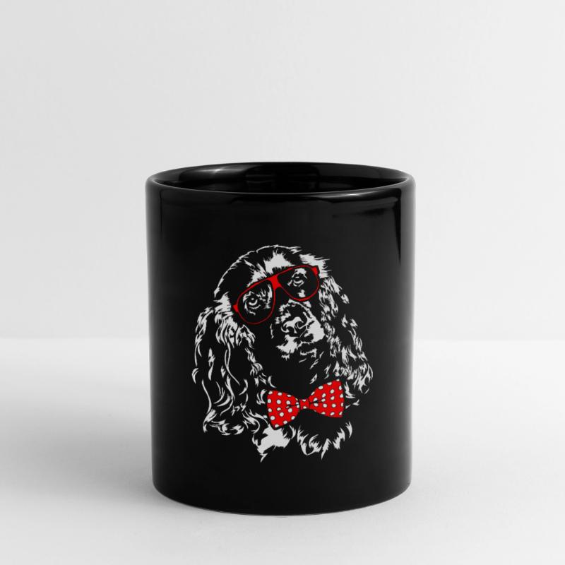 COCKER SPANIEL cute boy Wilsigns Hunde Geschenk Tasse einfarbig