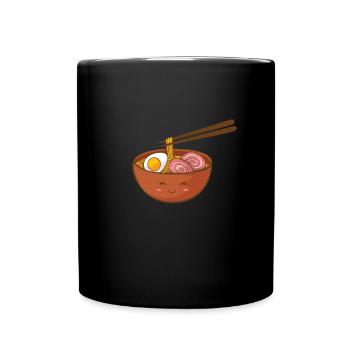 Ramen Ramen Ramen Suppe Suppe Suppe - Tasse einfarbig - Schwarz - Vorne