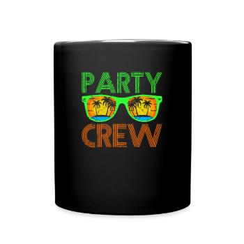 Party Crew - Mallorca Celebration Holiday Shirt - Full Colour Mug - black - Front