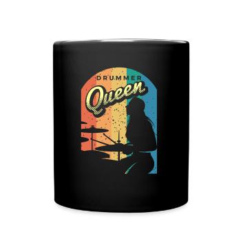 Batterie Percussion Percussion - Mug uni - noir - Devant