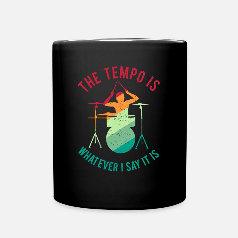 Batterie Percussion Percussion - Mug uni - noir