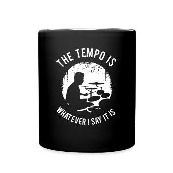 Batterie Percussion Percussion - Mug uni - noir - Devant