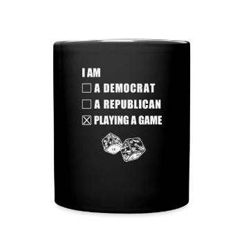 Board game - Full Colour Mug - black - Front