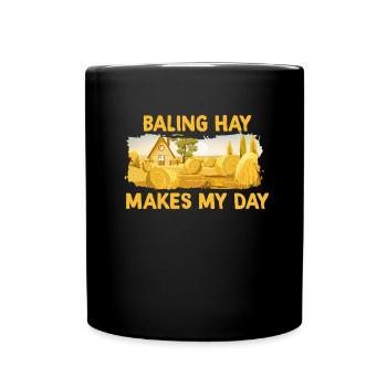 Farmer Farmer Agriculture - Full Colour Mug - black - Front