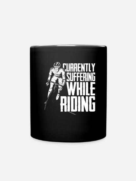Vélo de route Vélo de route Cyclisme Cycliste - Mug uni - noir