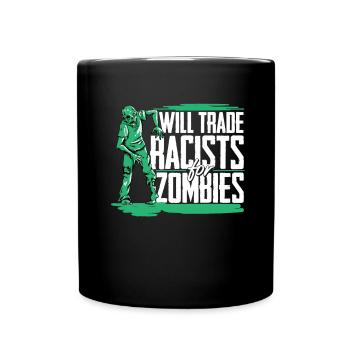 Lutte contre le racisme - Mug uni - noir - Devant