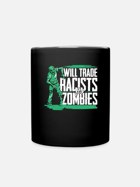 Anti-racism - Full Colour Mug - black
