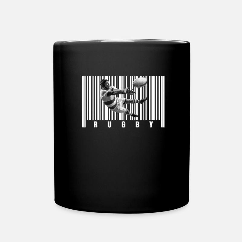 Rugby - Tasse einfarbig - Schwarz