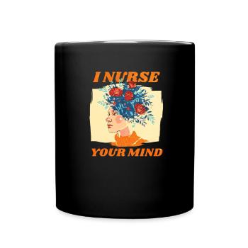 Psychothérapeute Psychiatre Psychologue - Mug uni - noir - Devant