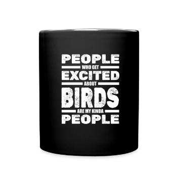 Ornithologues ornithologue ornithologues ornithologiques - Mug uni - noir - Devant