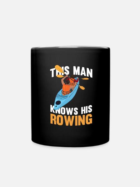 Aviron Aviron Aviron Bateau Aviron - Mug uni - noir