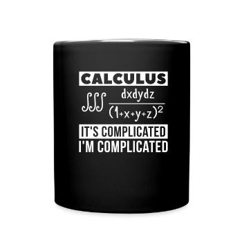 Mathématiques Mathématiques - Mug uni - noir - Devant