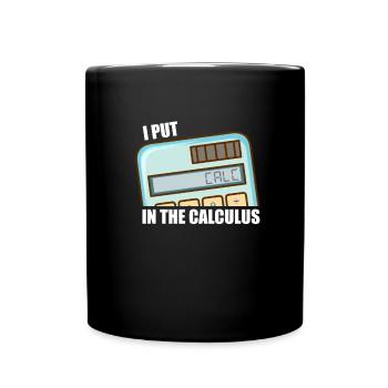 Mathématiques Mathématiques - Mug uni - noir - Devant