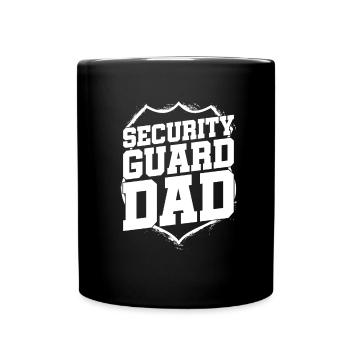 Security Security Guard Security Service - Full Colour Mug - black - Front