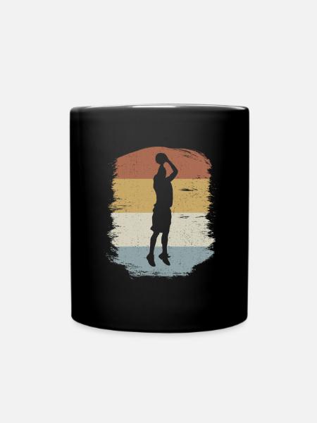 Basketball Basketballer - Full Colour Mug - black