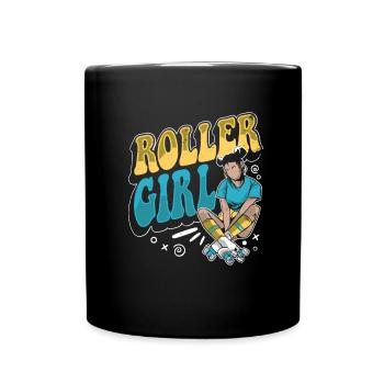 Patins à roulettes Running Rollers - Mug uni - noir - Devant