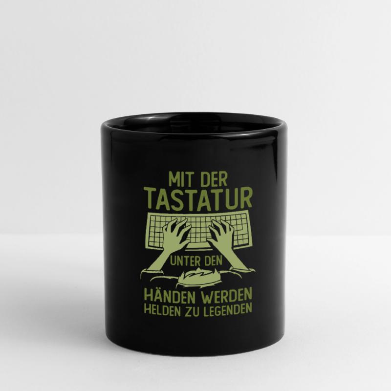 Programmierer Coder Software Entwickler Tasse einfarbig