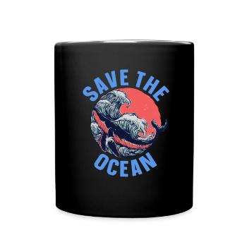 Marine biology - Full Colour Mug - black - Front