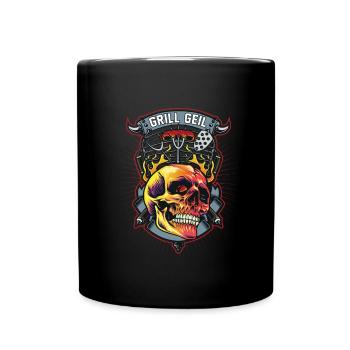 Grill grill master BBQ - Full Colour Mug - black - Front