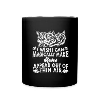 Rose Roses Rose Garden Jardinier - Mug uni - noir - Devant