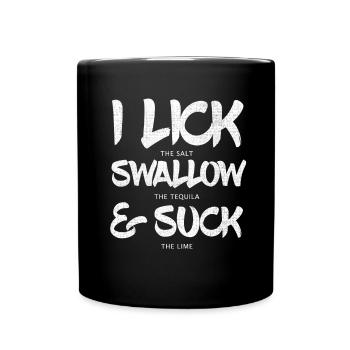 Alcohol - Full Colour Mug - black - Front