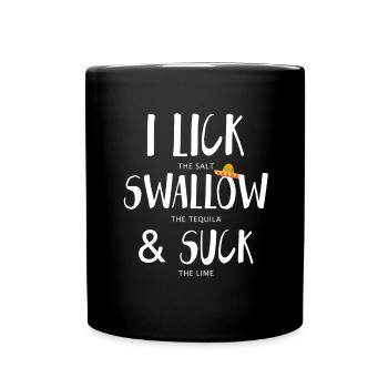 Alcohol - Full Colour Mug - black - Front