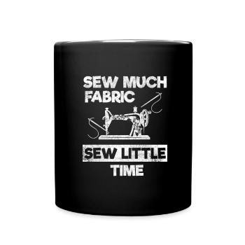 Sewing Sewing Machine Closer Tailor - Full Colour Mug - black - Front