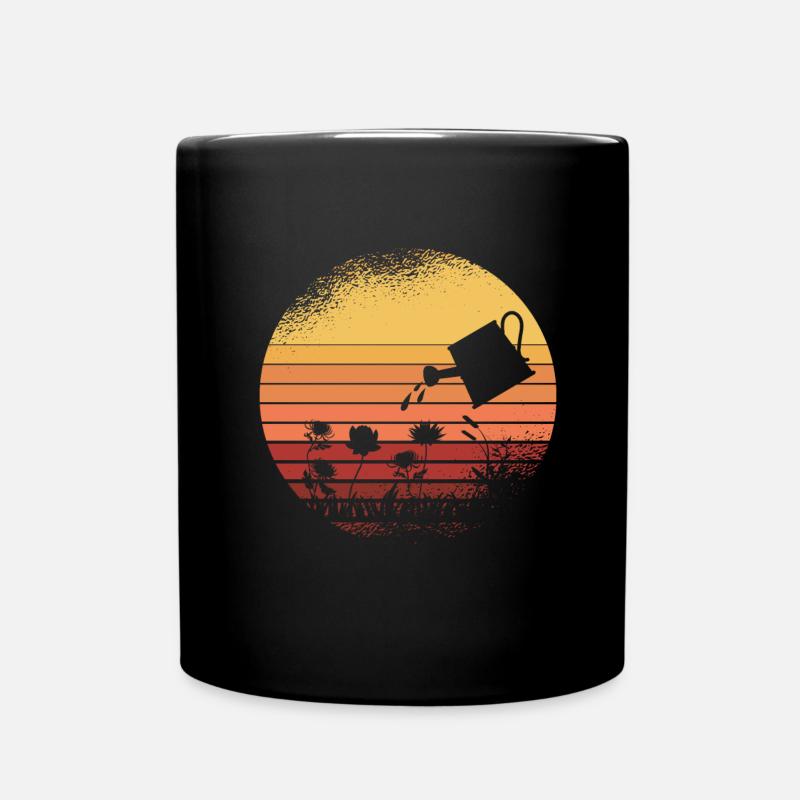 Jardin Hobby Jardinier Plantes Fleurs Jardinier - Mug uni - noir