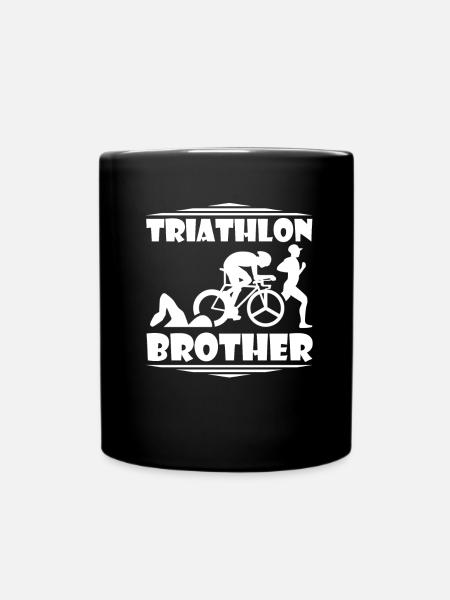 Triathlon - Tasse einfarbig - Schwarz