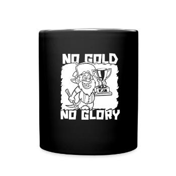 Gold Mining Gold Mine - Full Colour Mug - black - Front