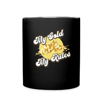 Gold Mining Gold Mine - Full Colour Mug - black - Front