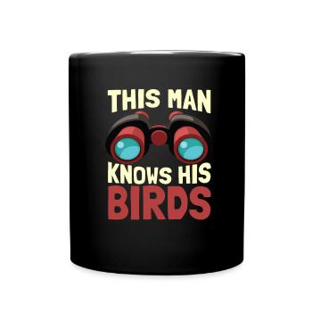 Ornithologues ornithologue ornithologues ornithologiques - Mug uni - noir - Devant