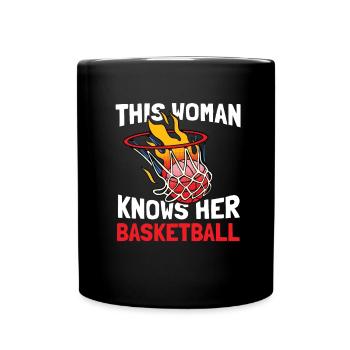 Basketball Basketballer - Full Colour Mug - black - Front