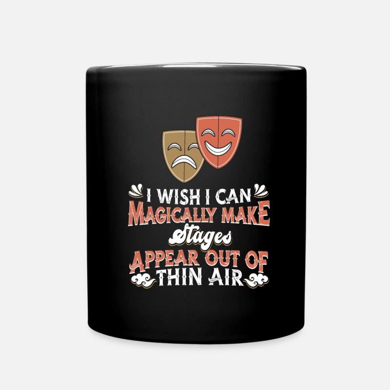 Théâtre - Mug uni - noir
