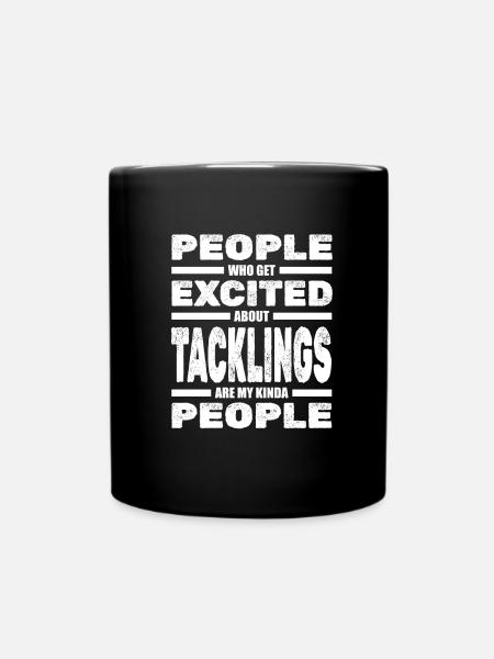Rugby - Full Colour Mug - black