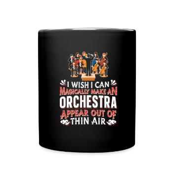 Orchestra Classical Concert Classical Music - Full Colour Mug - black - Front