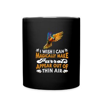 Parrot - Full Colour Mug - black - Front