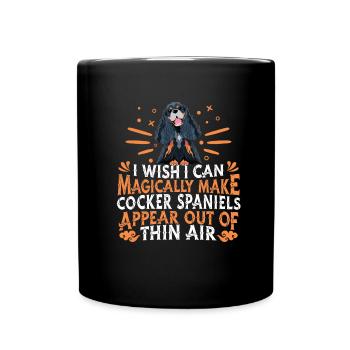 Cocker Spaniel Chien - Mug uni - noir - Devant