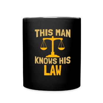 Avocat Avocat Avocat Avocat - Mug uni - noir - Devant