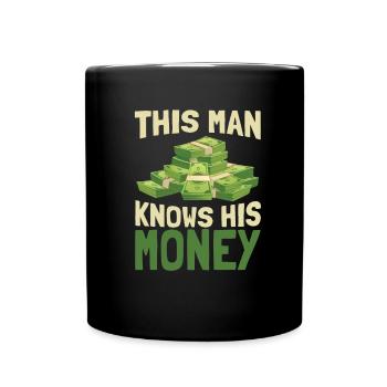 Capitalisme Capitaliste Entrepreneur Investisseur - Mug uni - noir - Devant